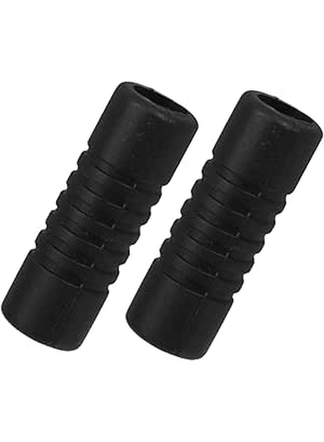 ULTECHNOVO Steam Wand Sleeve - 2pcs Black Rubber