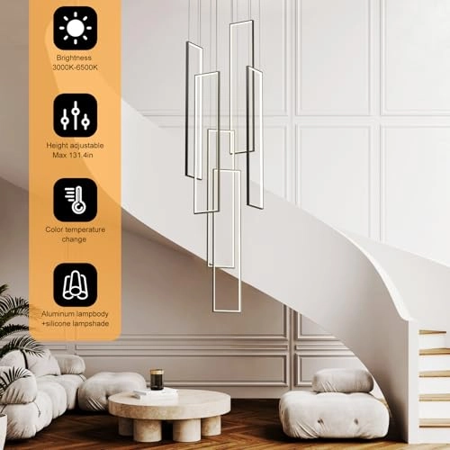 LED Stair Ceiling Light - 3000K Dimmable