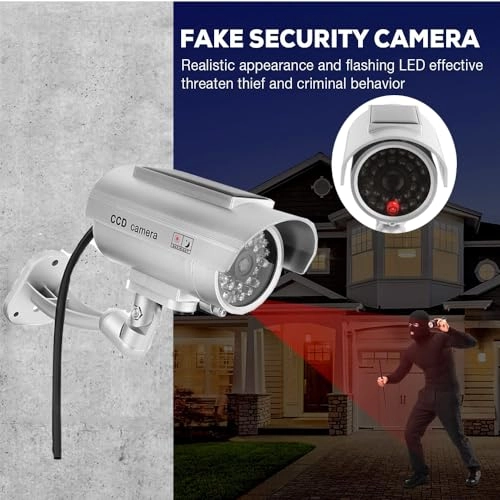 Dummy Solar Powered Camera - Outdoor