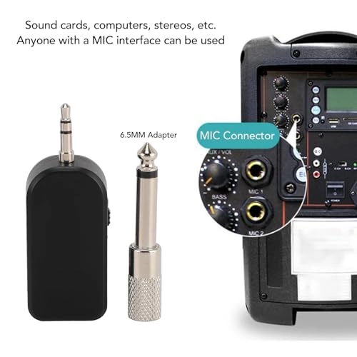 Saxophone Wireless Microphone - 2.4G 360° Rotation