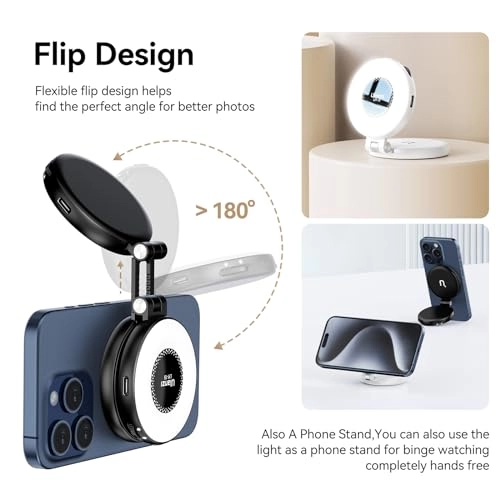 Fill Light - MagSafe Adjustable Brightness USB-C Rechargeable