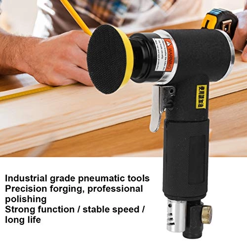 Portable polishing machine - pneumatic 5" Low noise