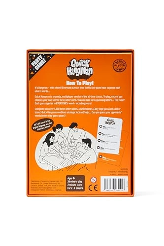 Quick Hangman - English 8 years and up Family