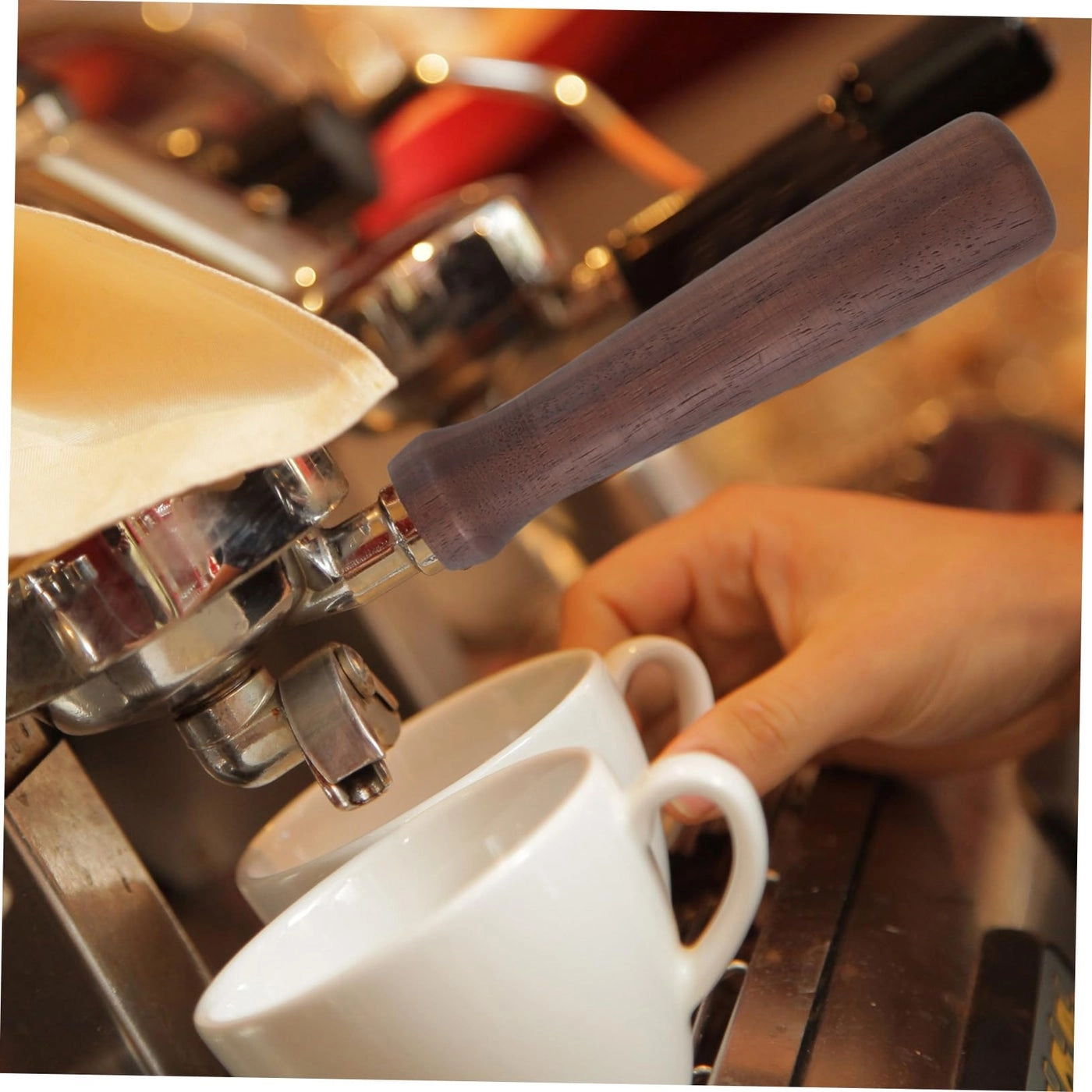 Replacement Handle - Portafilter Solid Wood