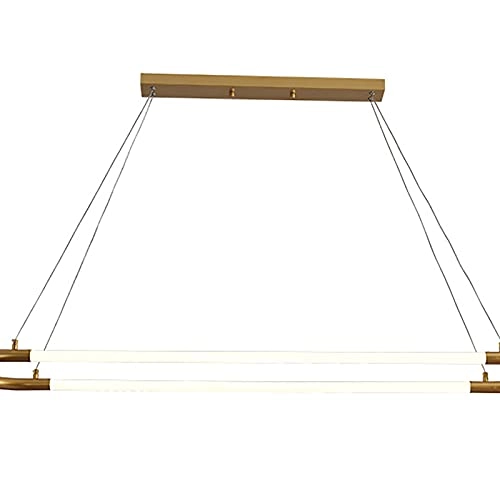 Crystal Chandelier - Golden tricolor light 100*38*30cm