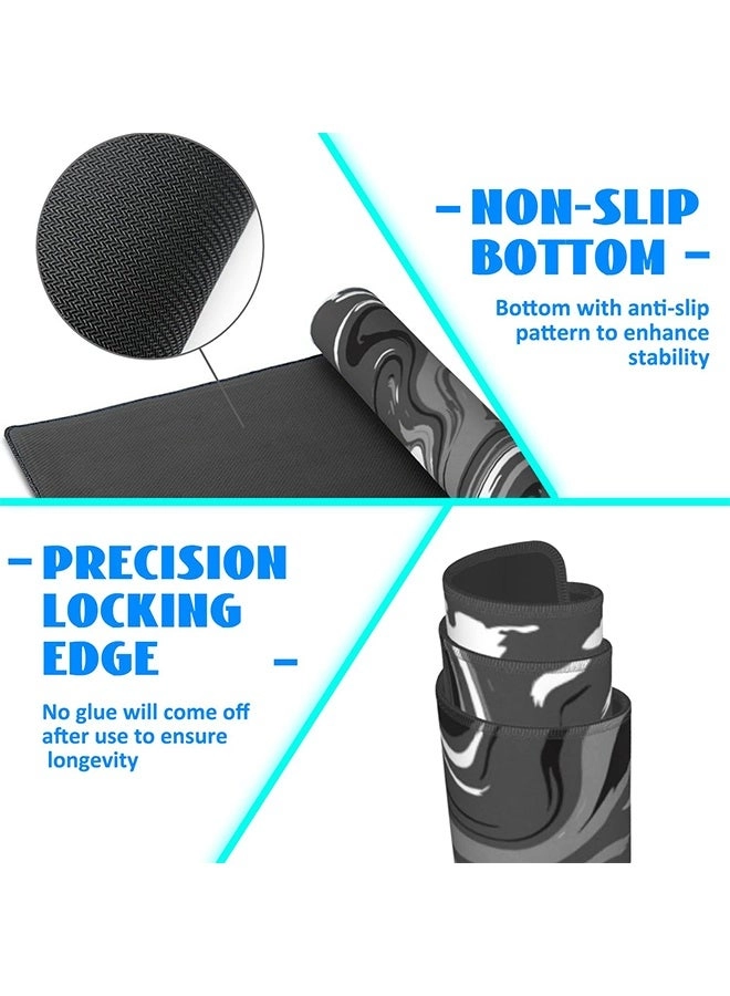 Large Natural rubber Gaming Mouse Pad - 80x30 cm