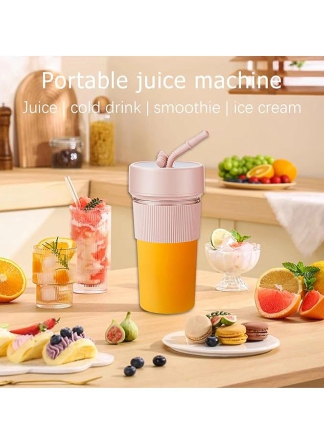 Mini Portable Blender - USB-C Charging BPA-Free Travel Lid