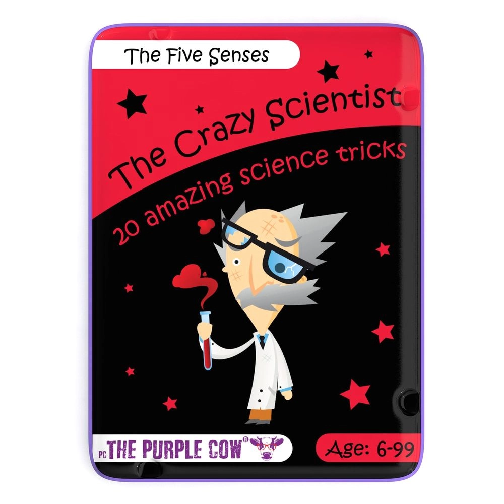The Purple Cow The Crazy Scientist The Five Senses Activity Cards - 6+