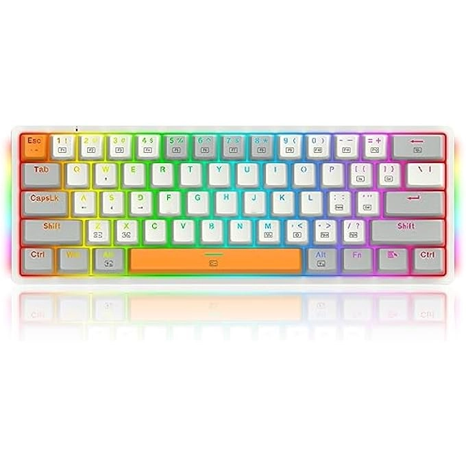 rayihni 60% Mechanical Gaming Keyboard - Wired