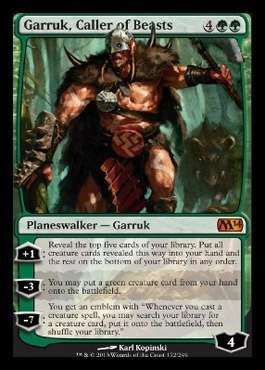 Magic: the Gathering Garruk, Caller of Beasts 172249