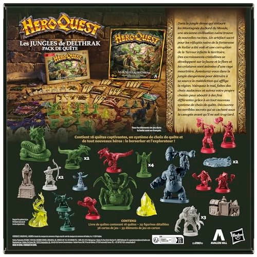 HeroQuest: Delthrak Jungle Quest Pack (French)