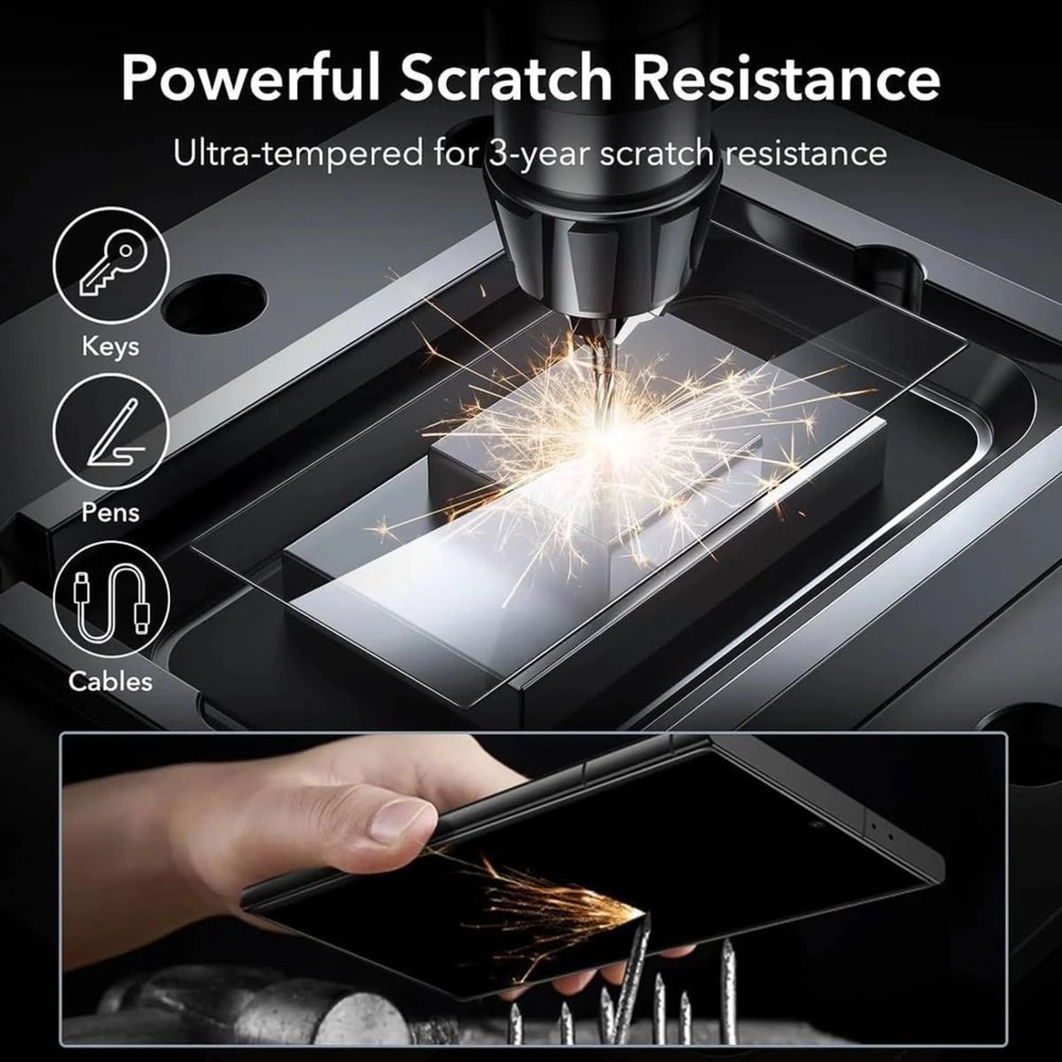 Clear Screen Protector for Samsung Galaxy S25 Ultra