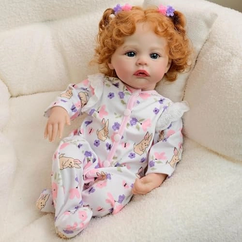Meadow Reborn Baby Doll - 19 inch Vinyl Girl Ages 3+