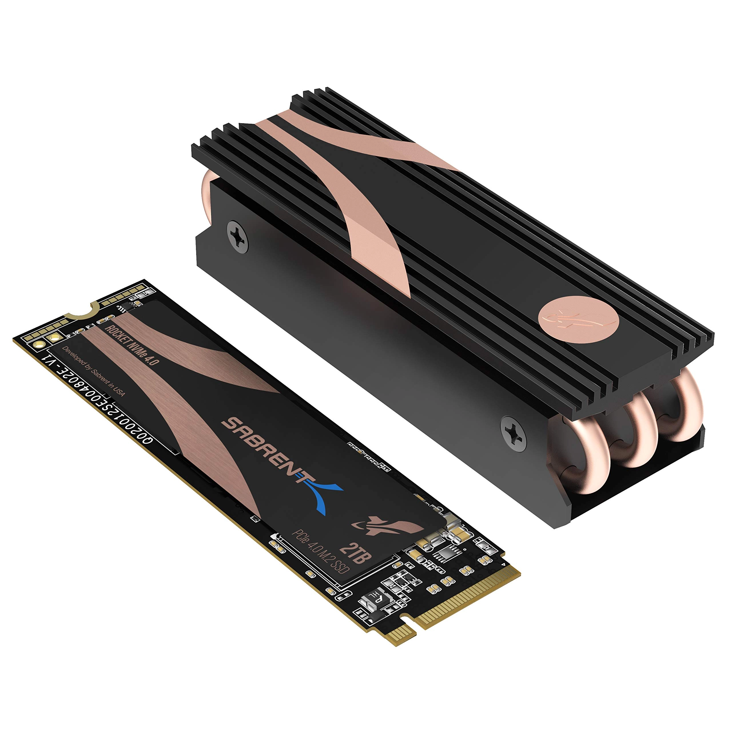 Rocket 4 Plus - 2TB M.2 + NVMe heatsink