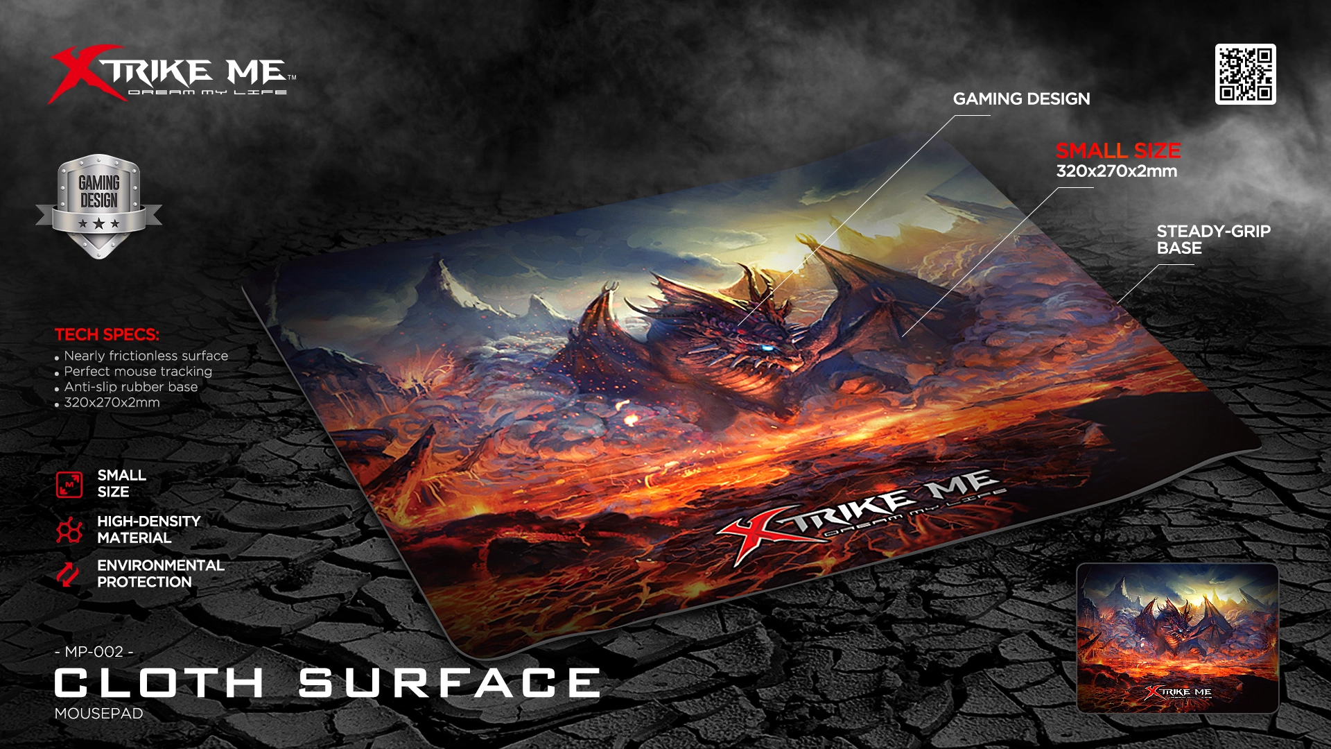 MP002 Gaming Mouse Pad