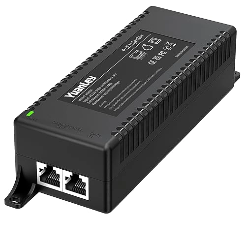 Gigabit PoE Injector - 48V 60W 2 IEEE 802.3at/af/bt 10/100/1000Mbps