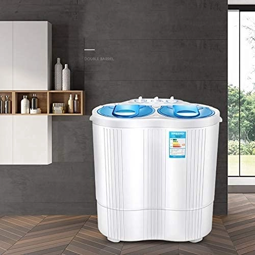 Double Barrel Mini Washing Machine