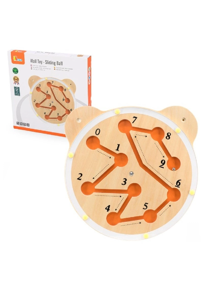 Wooden Wall Toy - 2+ Years