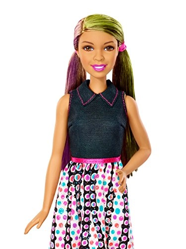 Rainbow Sparkle Hair Doll - 7.5 inches hair Sparkle Gel Comb Ages 5+