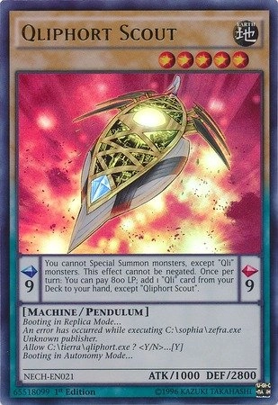 Yu-Gi-Oh! Qliphort Scout NECH-EN021 - 1st Edition