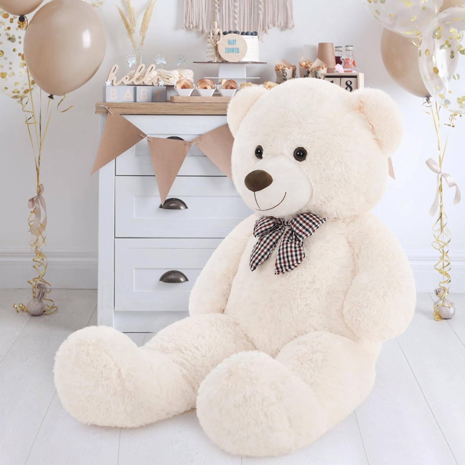 Teddy Bear - 39 inches Gray