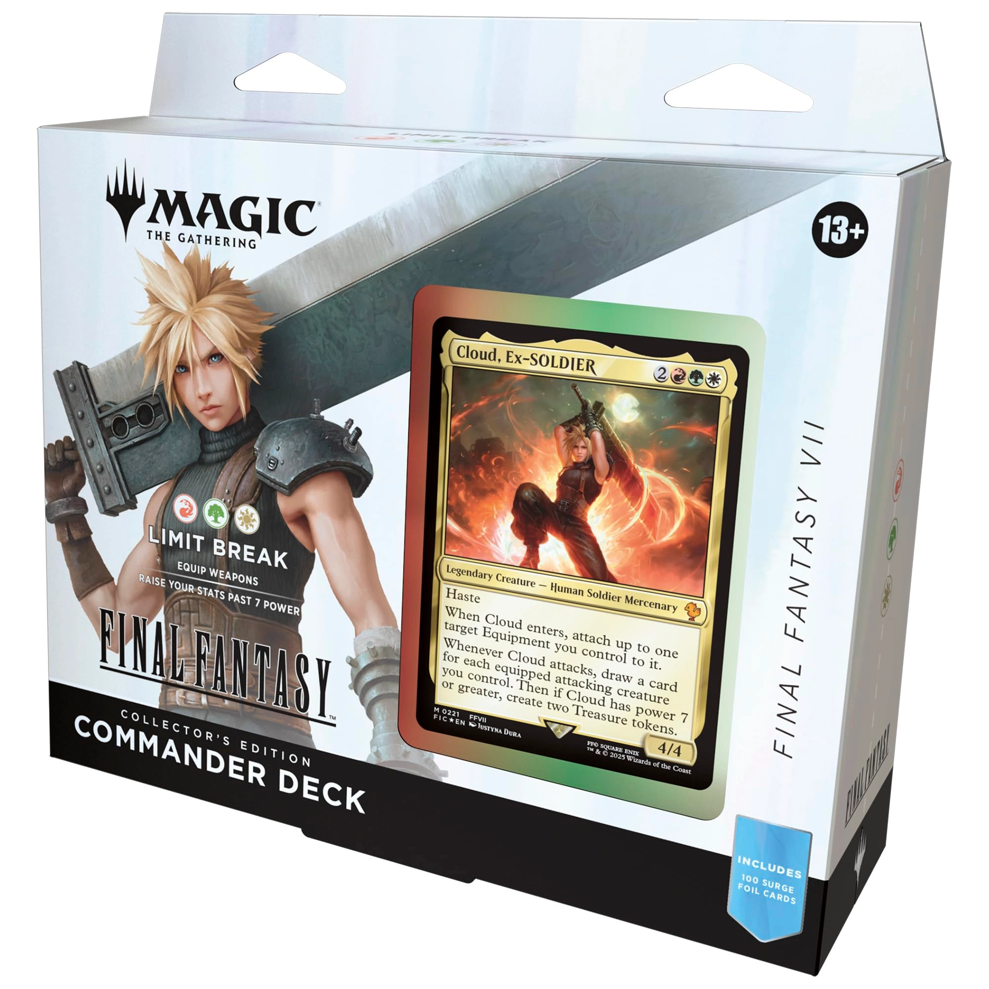 Magic: The Gathering: Collector’s Edition FINAL FANTASY VII Commander Deck - Limit Break