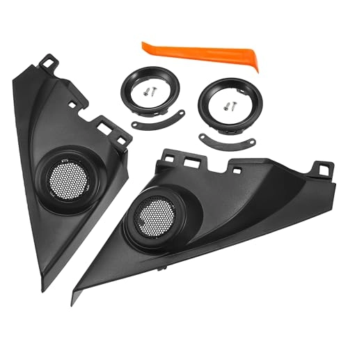 ACROPIX Interior Front Car Door Speaker Window a Pillar Cover Trim Tweeter Speaker Panel - Honda Civic 2016-2019