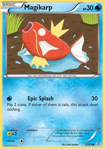 Pokmon Pokemon Magikarp 22/83 - Generations