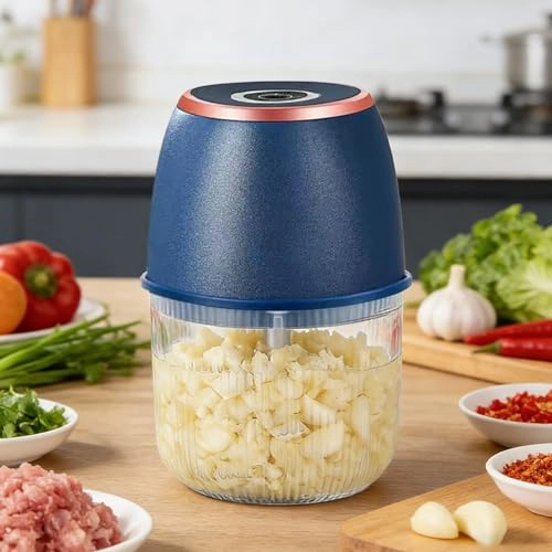 Mini Onion Cutter - 350 ml USB RECHARGEABLE