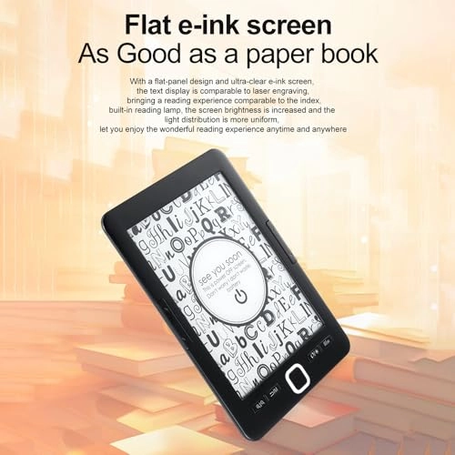 E-Book Reader - 6-inch 8GB