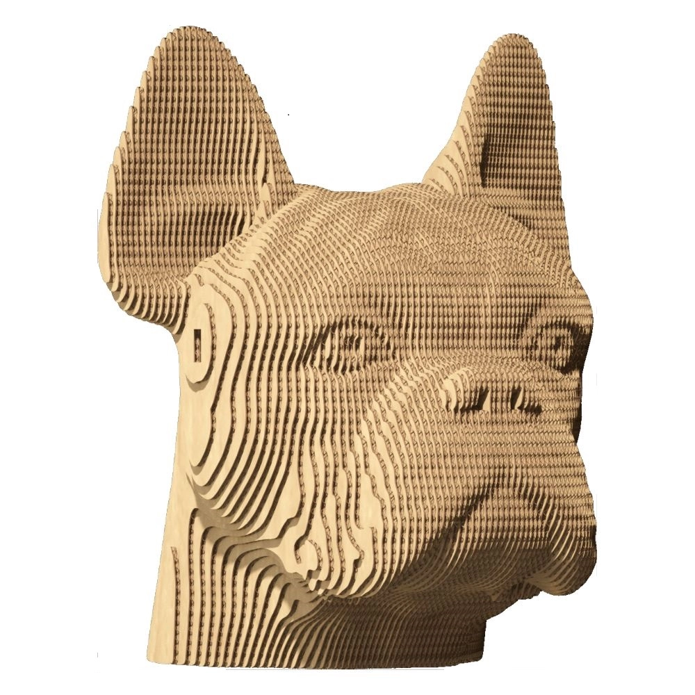 CARTONIC Bulldog 3D Puzzle (CARTMBDG) - 131 pcs