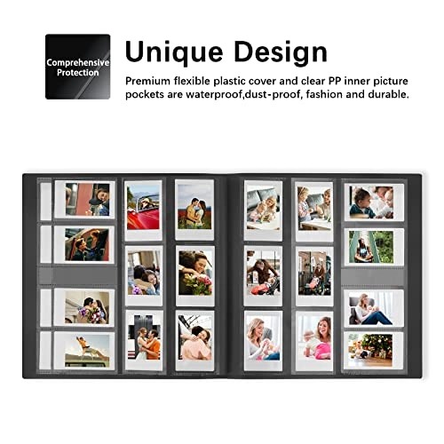 2x3" 560 Pockets Cardboard Faux Leather Photo Album