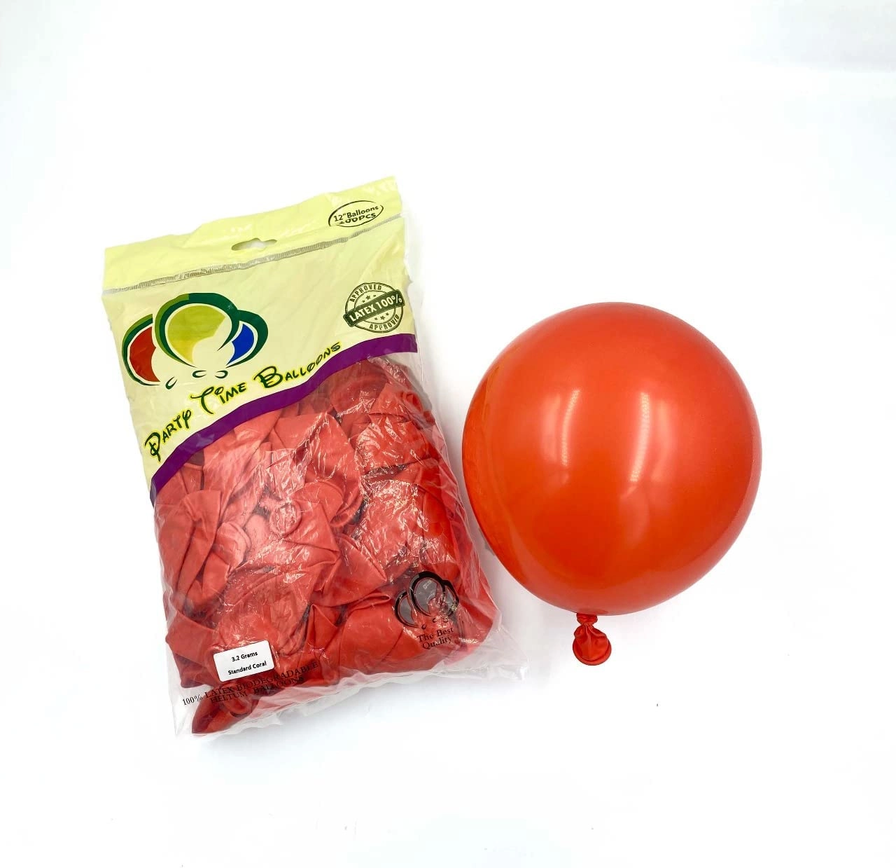 Std Assorted Latex Balloon - 100CT