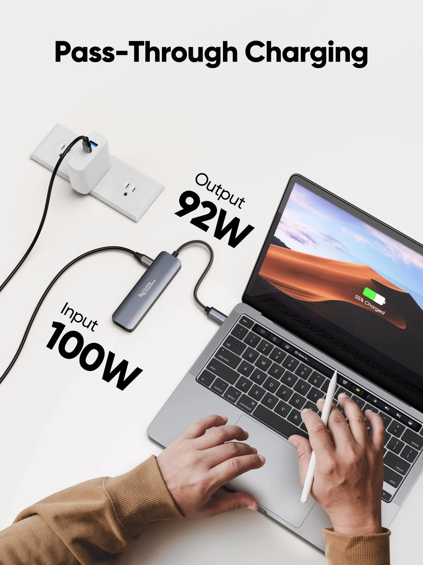5-in-1 USB C to HDMI Multiport Adapter - USB 3.0 4K@30Hz