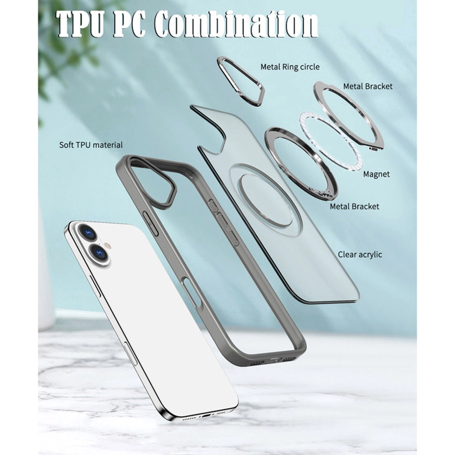 MagSafe Case for iPhone 16 Plus