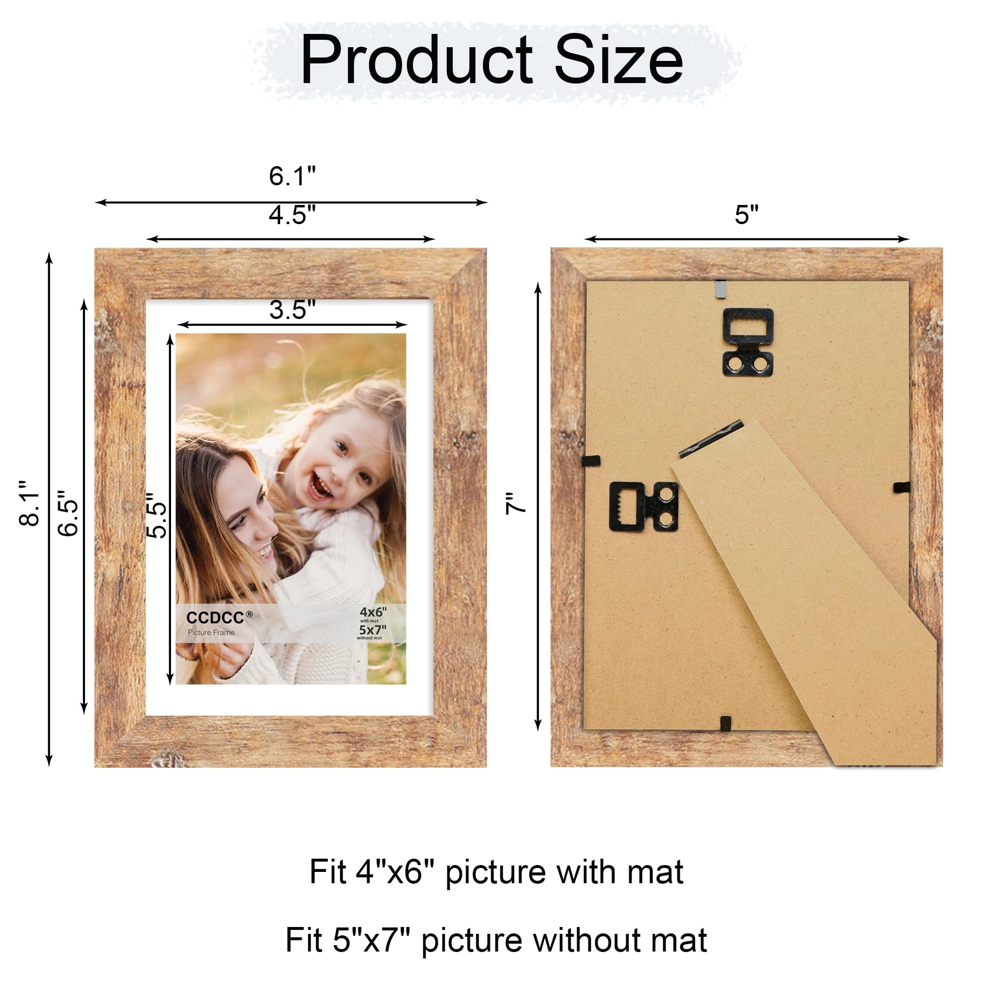 Picture Frame Set - 5x7
