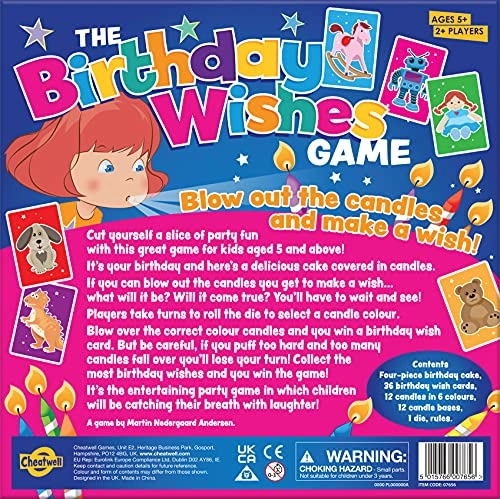 Birthday Wishes - English 5 years and up