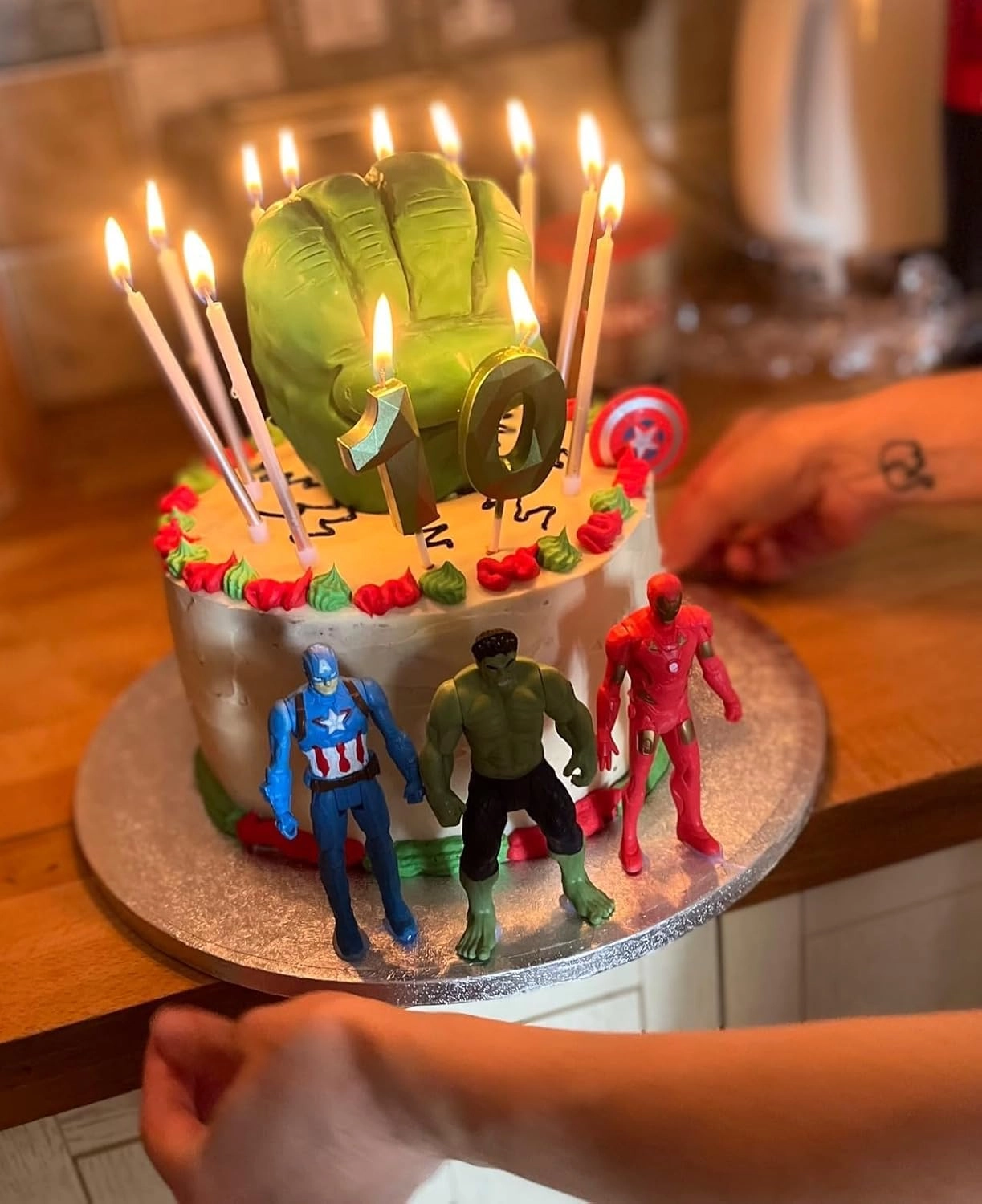Heros Figures Set - Superhero - 5 pcs