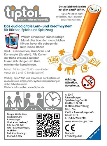 Wissen & Quizzen: Human Body - Card Game (German)