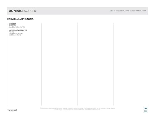 Donruss Soccer 6-Pack Hobby Blaster - 90pcs