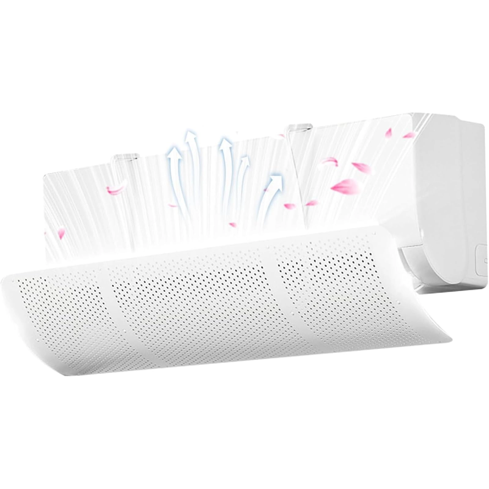 Air Conditioner Deflector - PVC 180° Adjustable