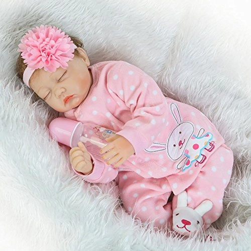 Reborn Baby Doll - 22 inch Pink Outfit Ages 3+