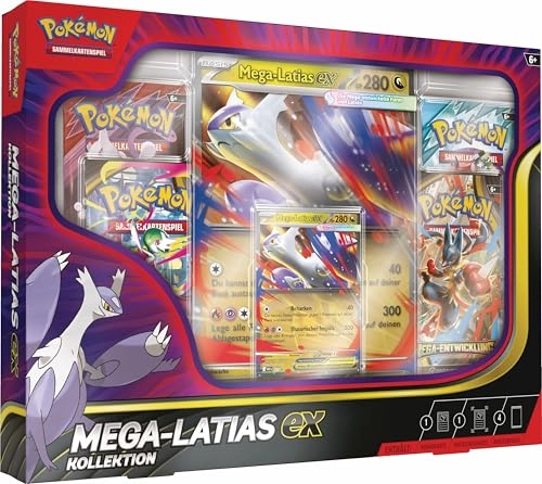 Mega-Latias-ex Collection - German 6pcs