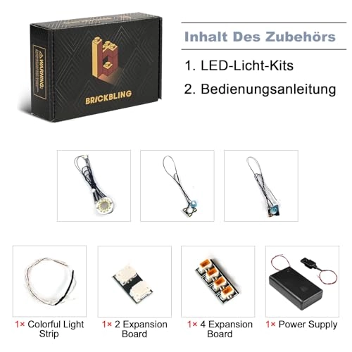 LED Light Set - 43272 Heihei Battery Powered