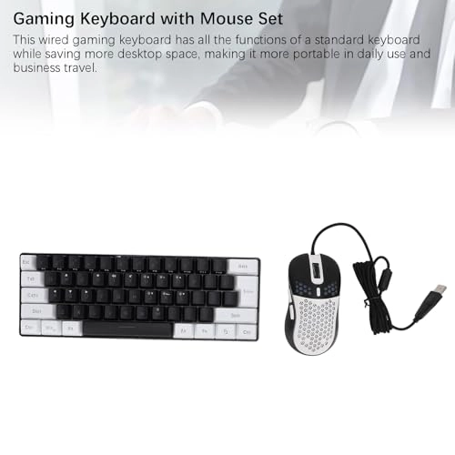 61 Key RGB Illuminated Keyboard - Wired