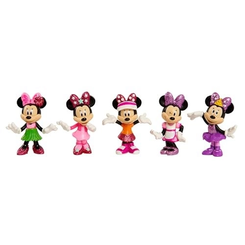 Just Play Minnie Mouse Collectible Figure Set - Disney Junior - 5 pcs