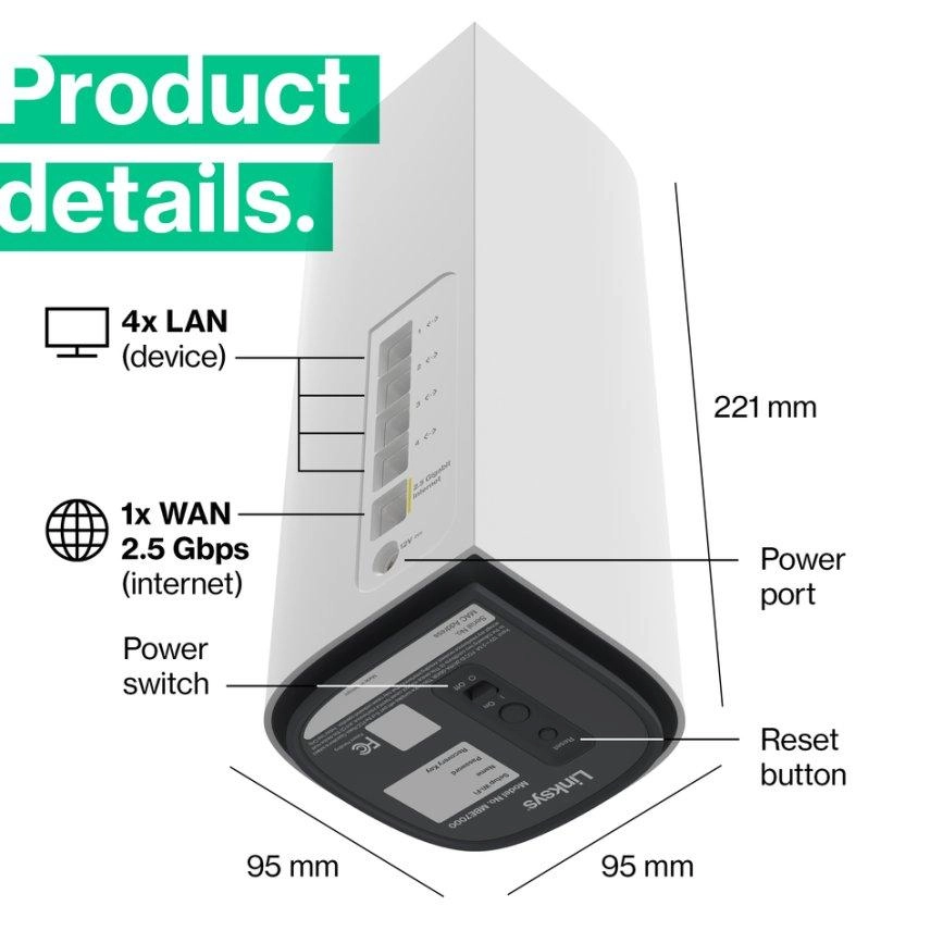 Velop Pro 7 - WiFi 7 2 piece(s)