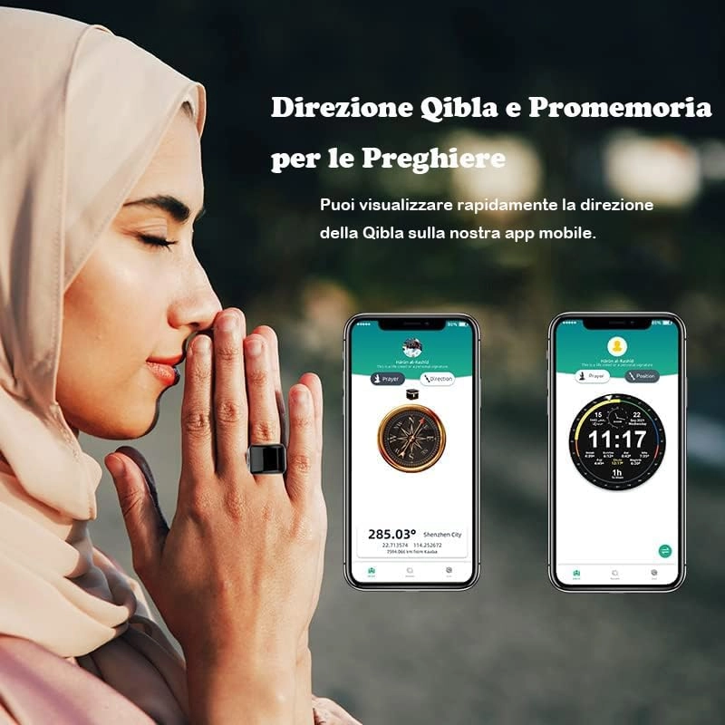 Smart Tasbih Zikr Ring