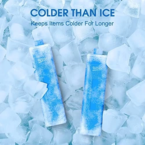 Ice Packs - 4pcs Blue Gel