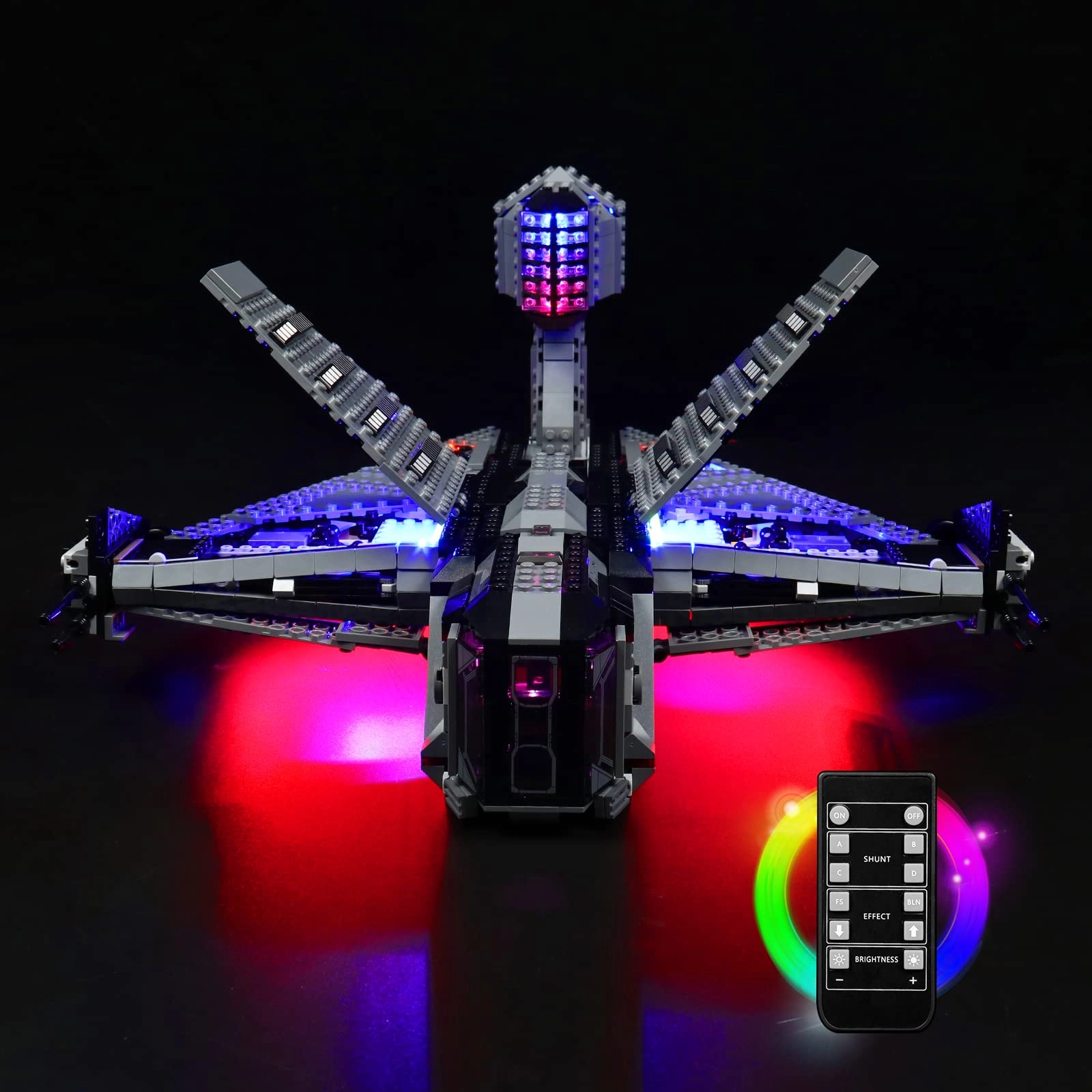 BrickBling Light Kit for LEGO Justifier 75323 - Acrylonitrile Butadiene Styrene